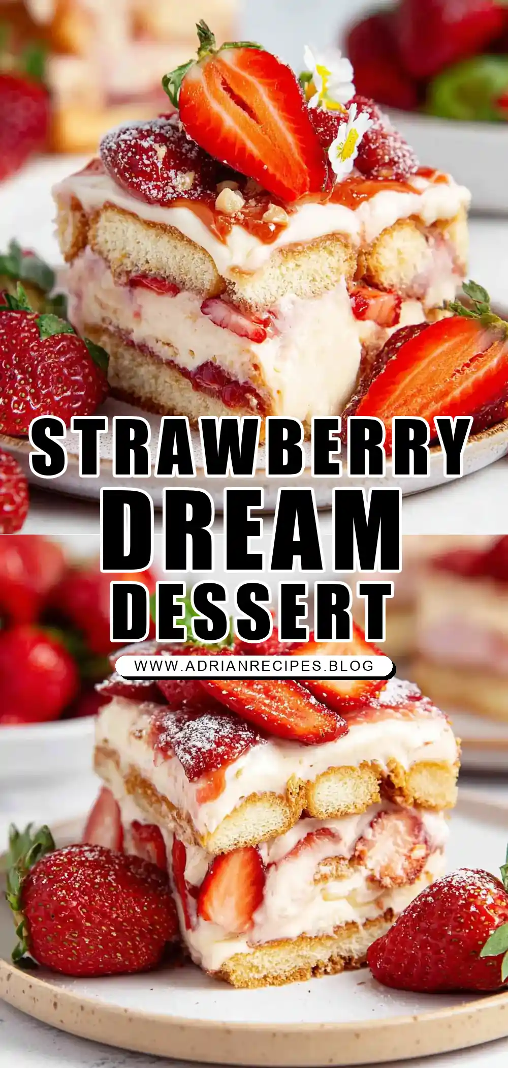 Strawberry Tiramisu