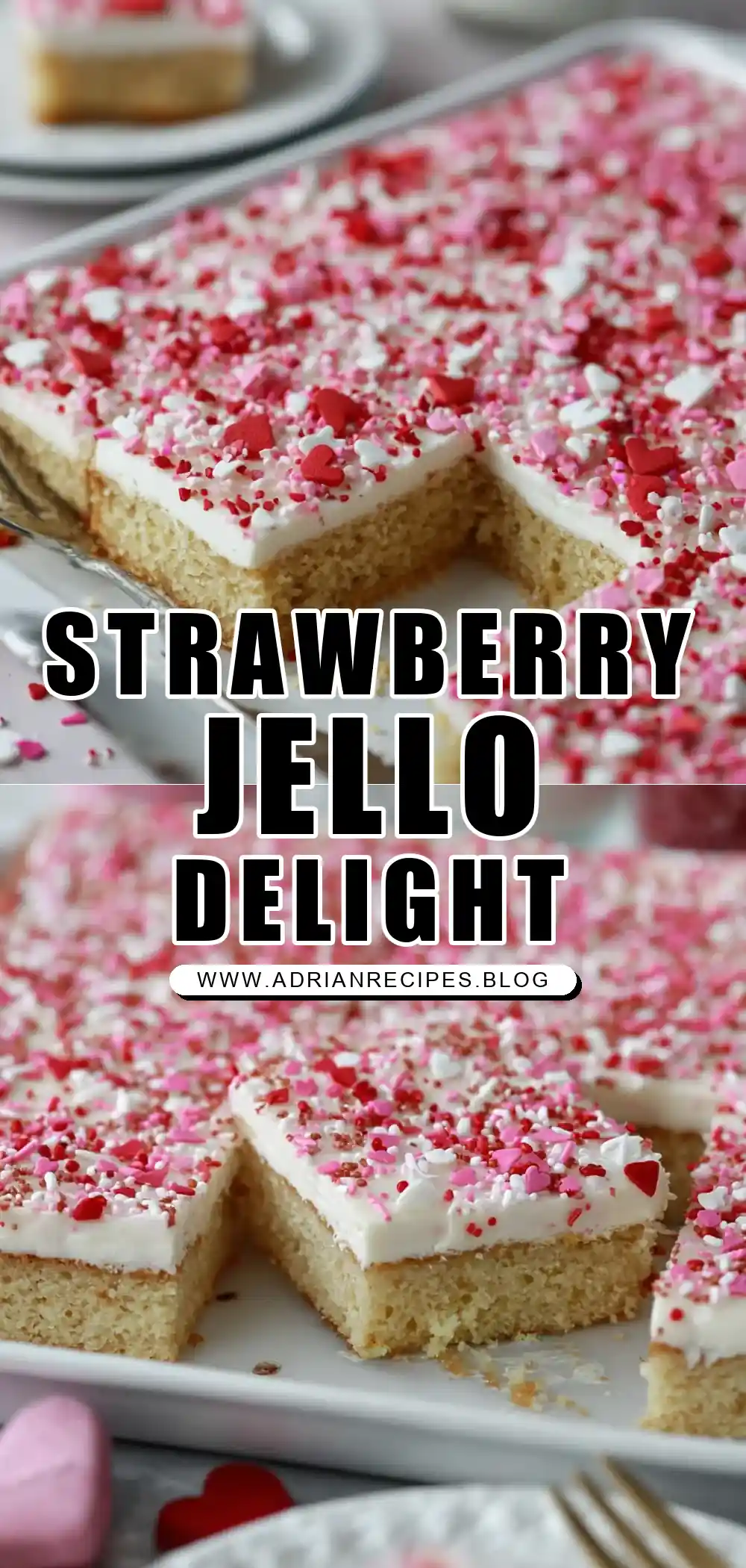 Strawberry Jello Salad Dessert