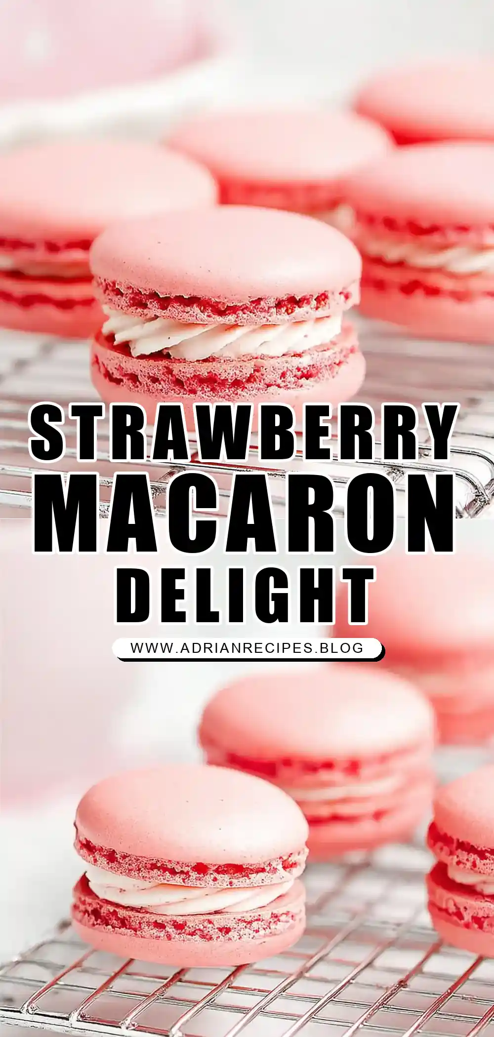 Strawberry Macaron Recipe