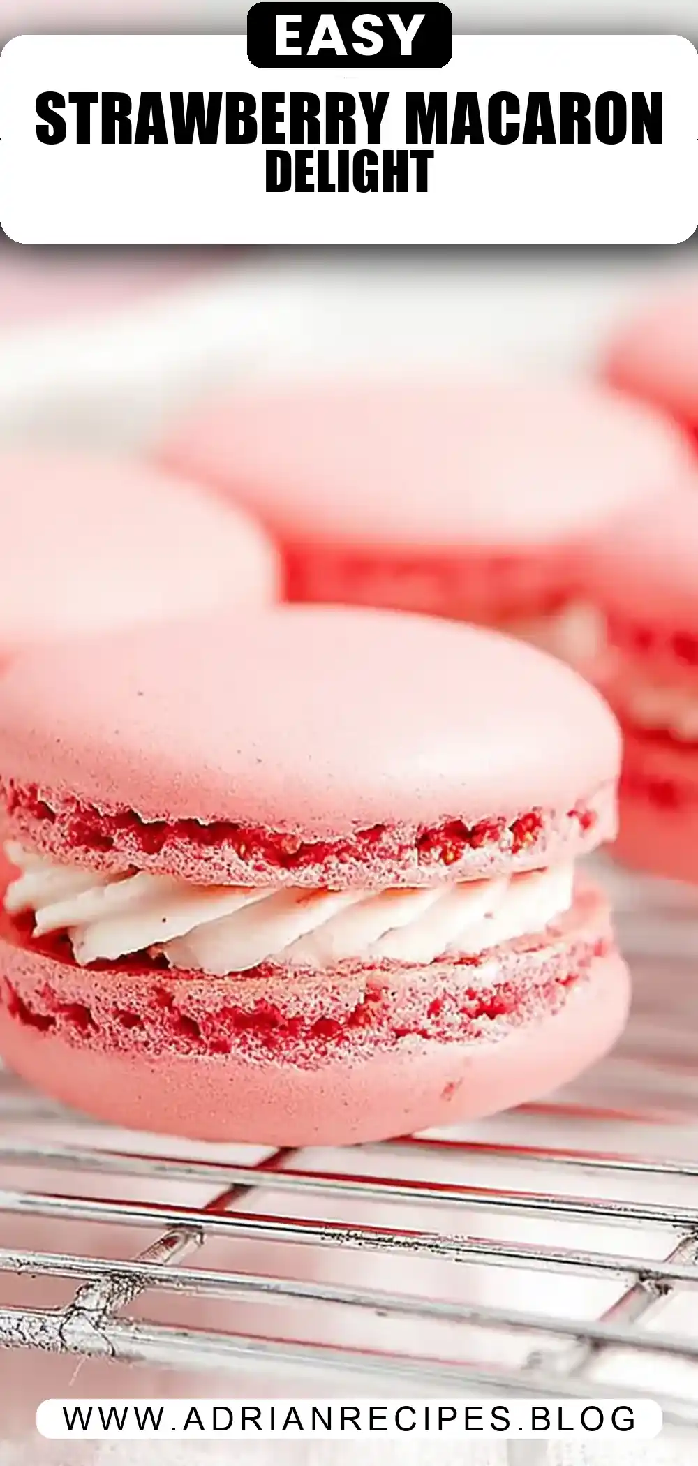 Strawberry Macaron Recipe