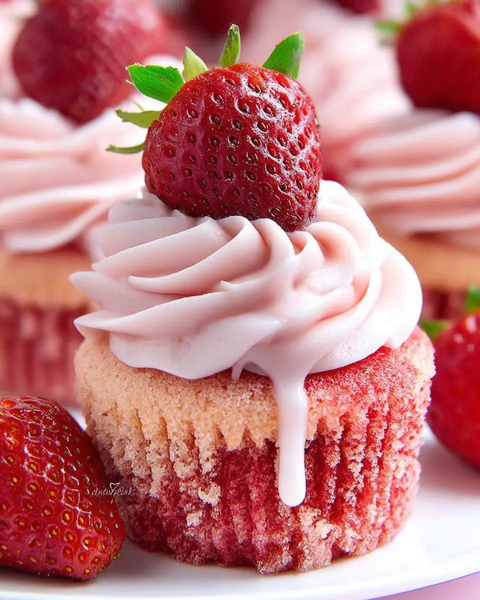 Strawberry Cupcakes