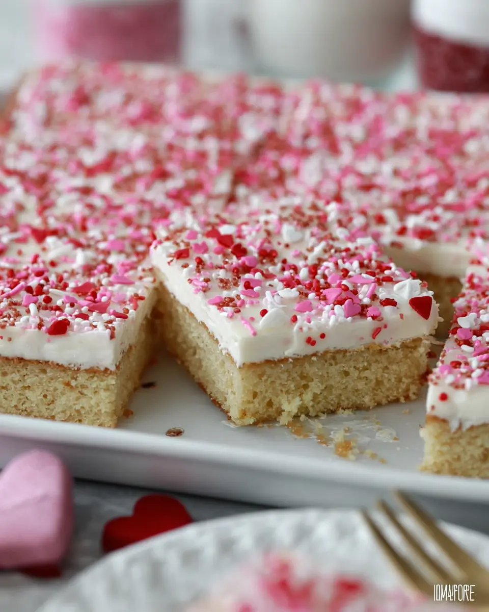 A delicious plate of Strawberry Jello Salad Dessert