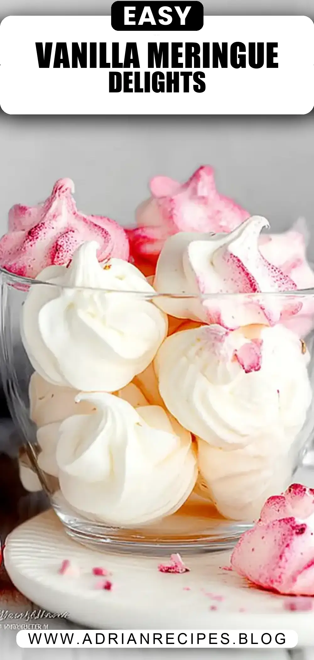 Vanilla Meringue Cookies
