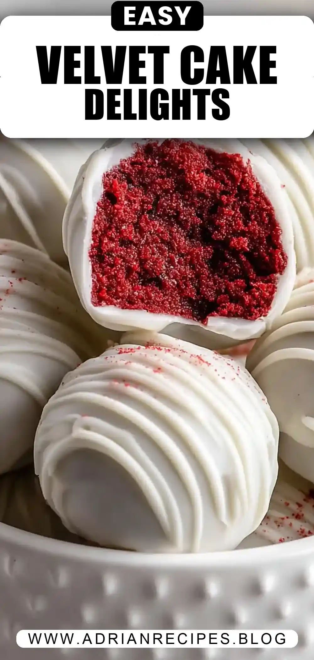 Red Velvet Cake Pops
