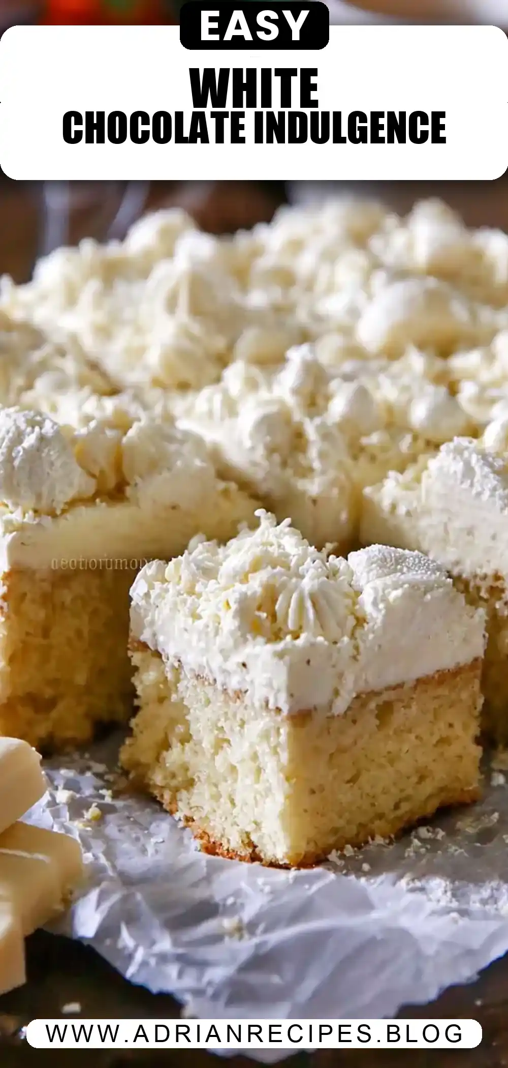 White Chocolate Cake