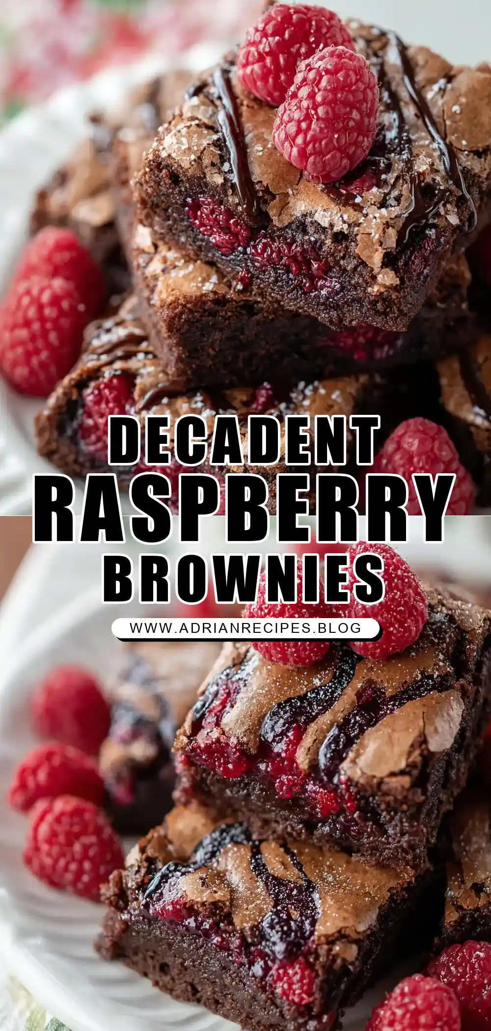 Raspberry Brownie