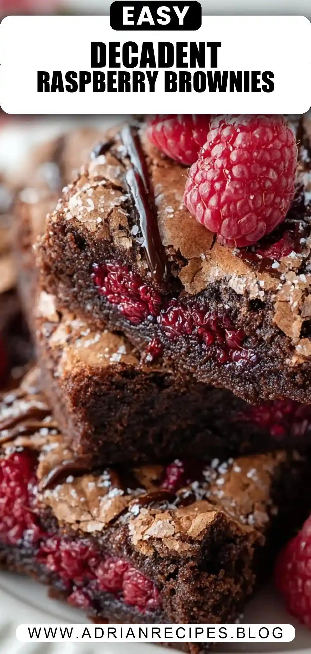Raspberry Brownie
