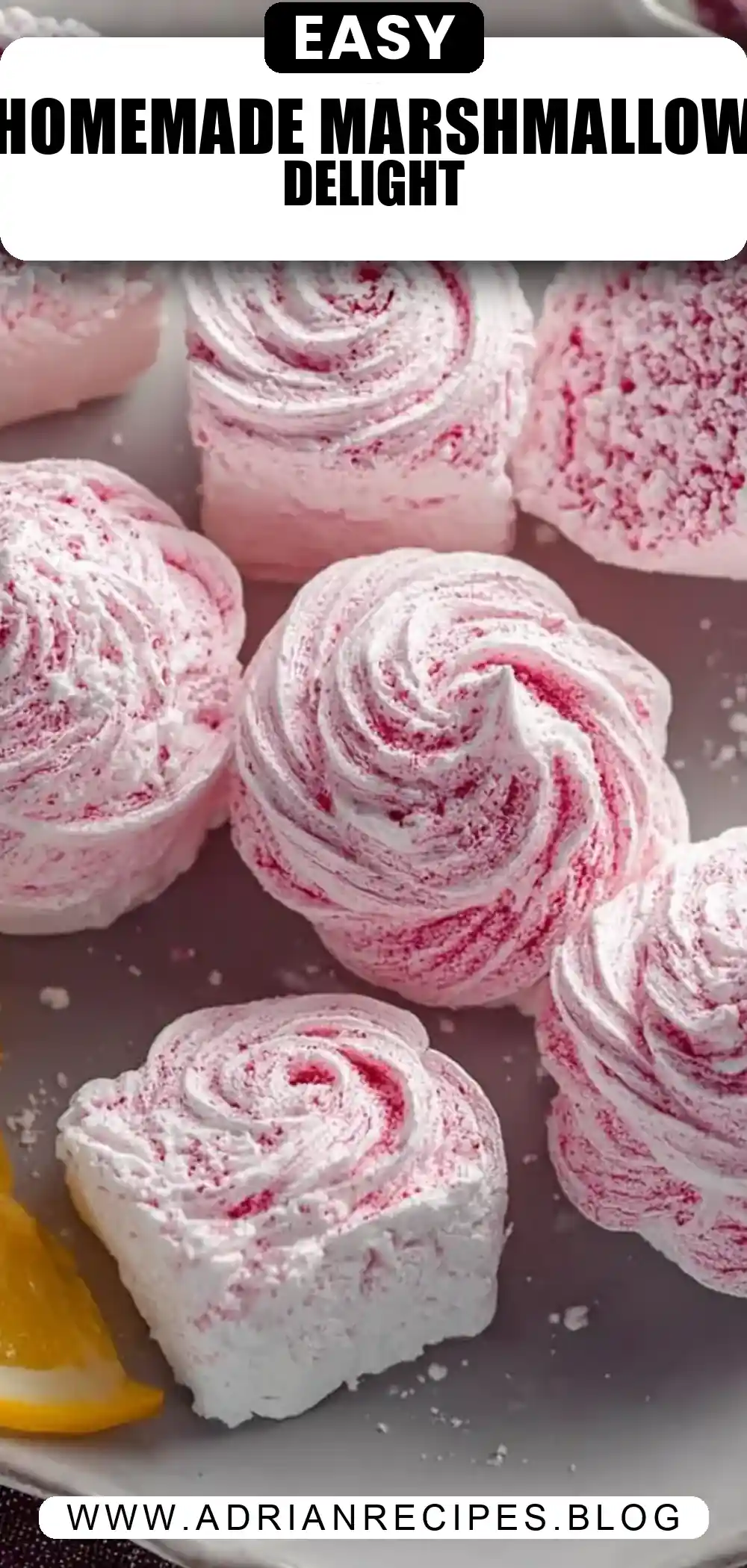 Homemade Marshmallows (Zephyr) VIDEO