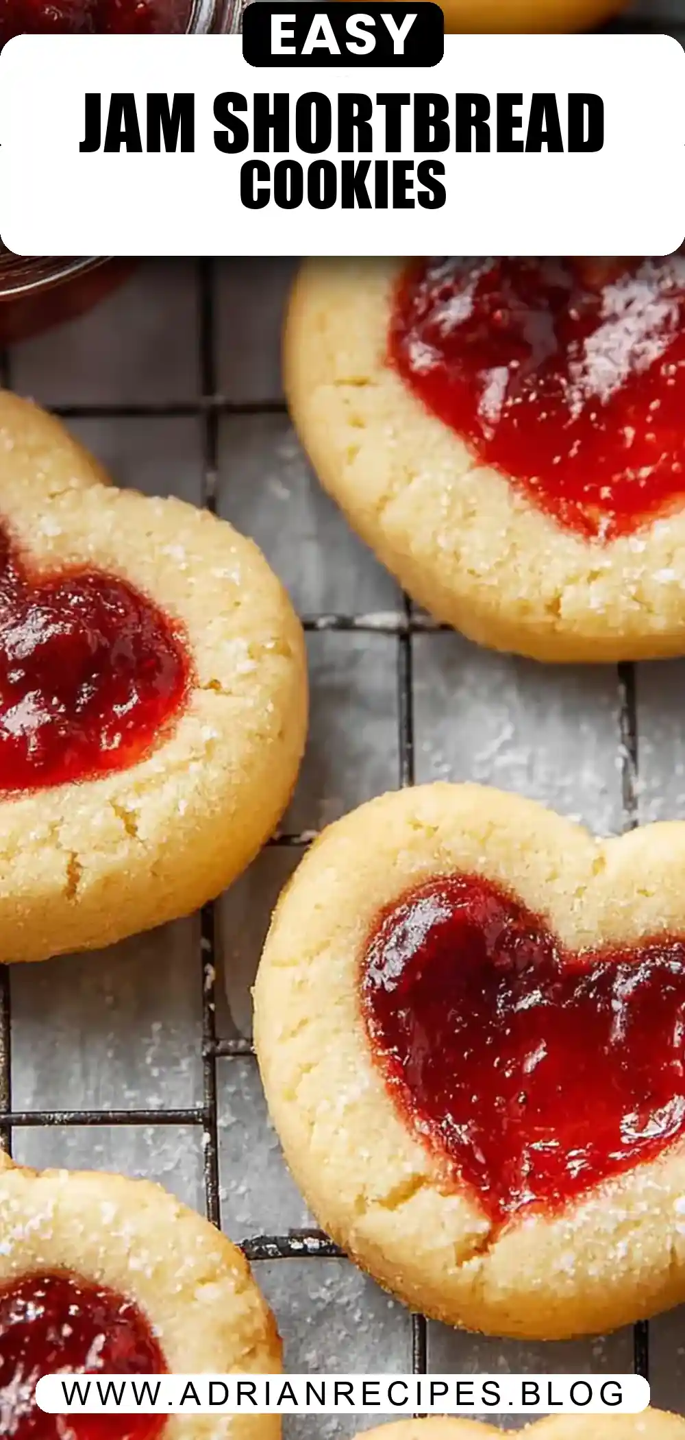 Shortbread Cookies With Jam