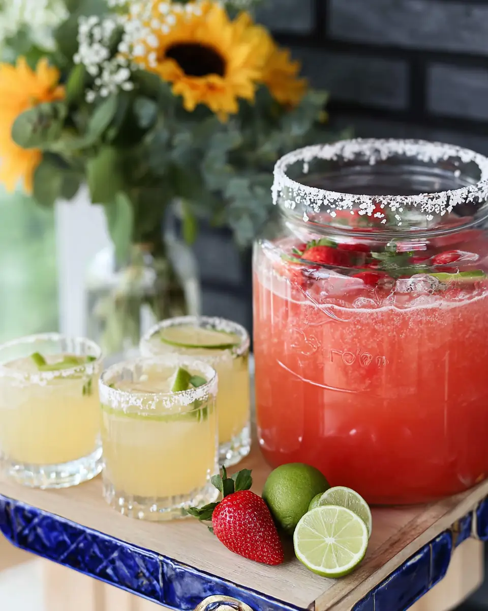A delicious plate of Margarita Punch