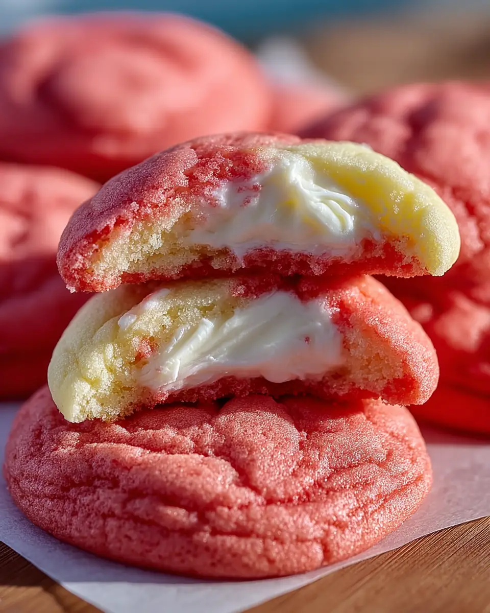Strawberry Cheesecake Cookies