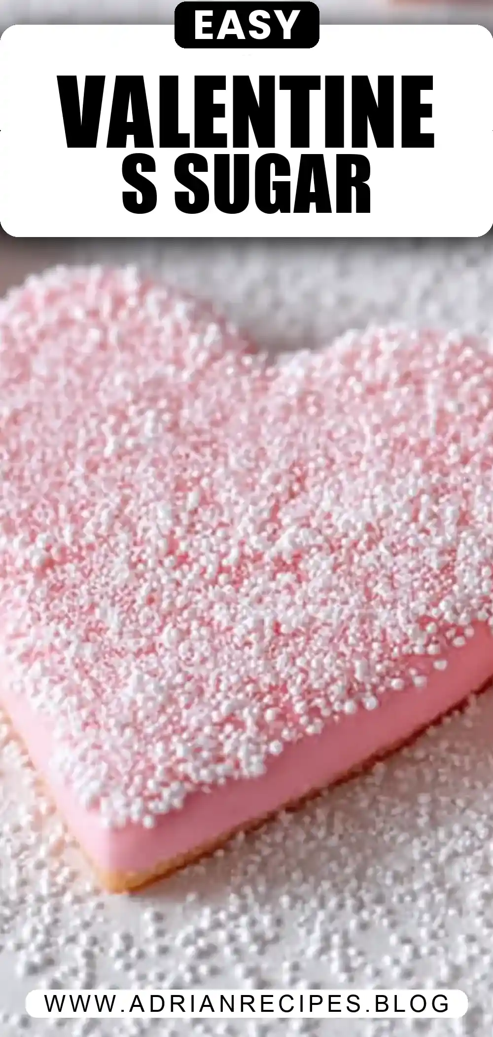 Fast and Easy Valentine's Sugar Cookies