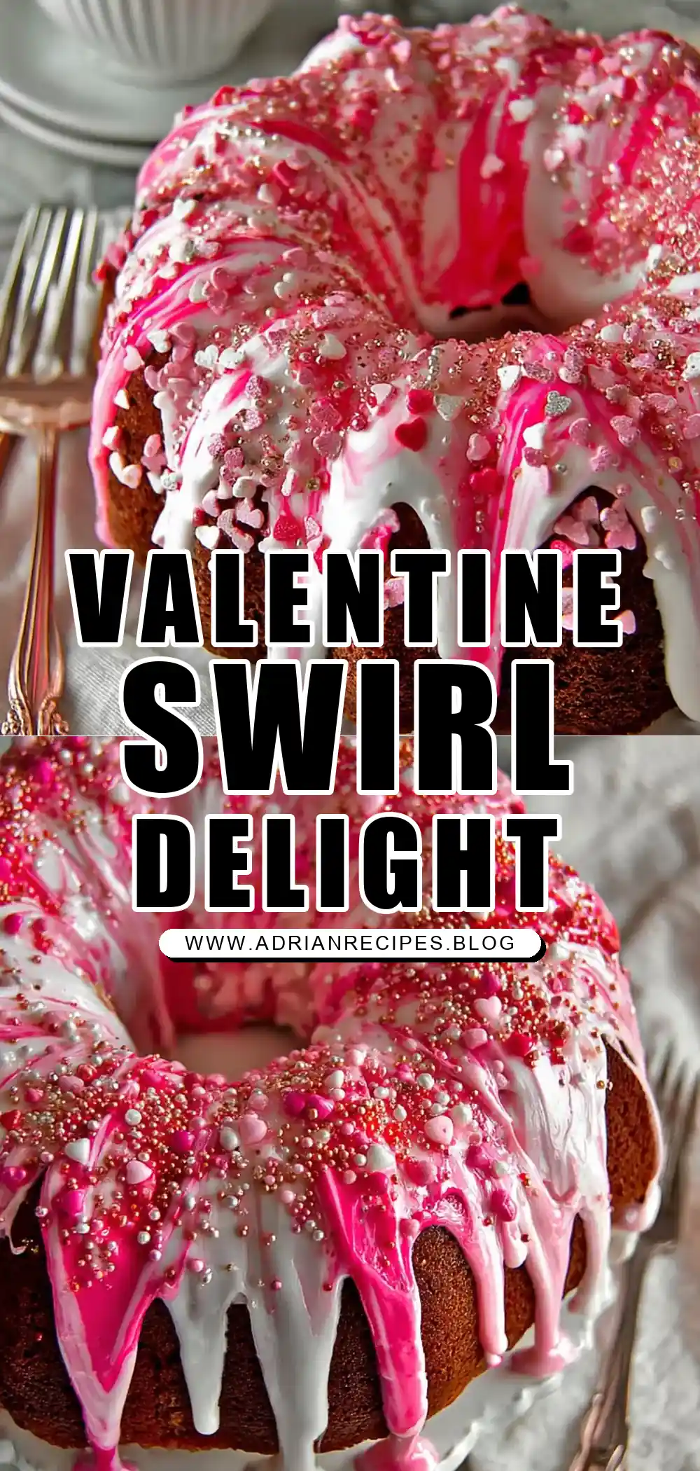 Valentine’s Swirl Cake