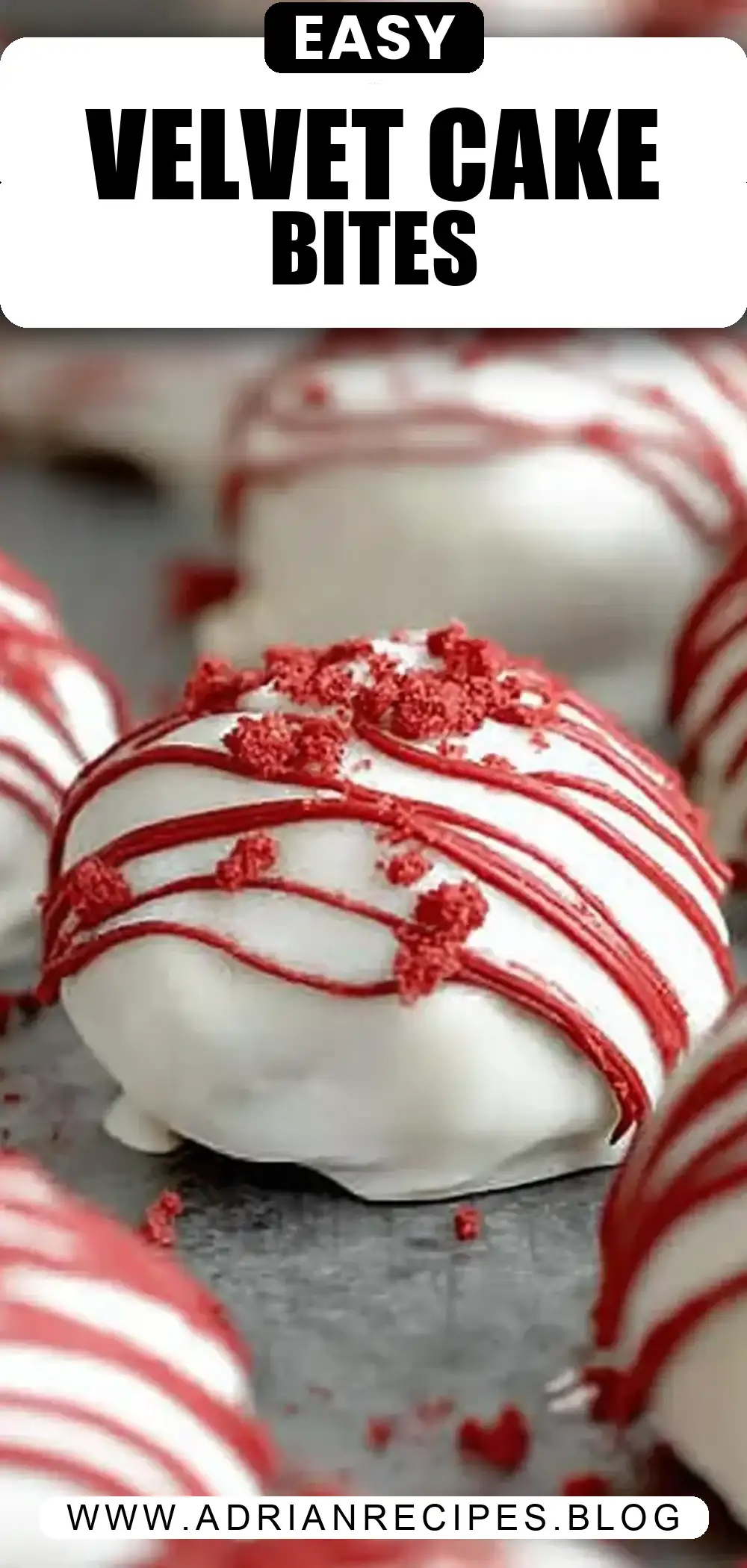 Red Velvet Cake Bites