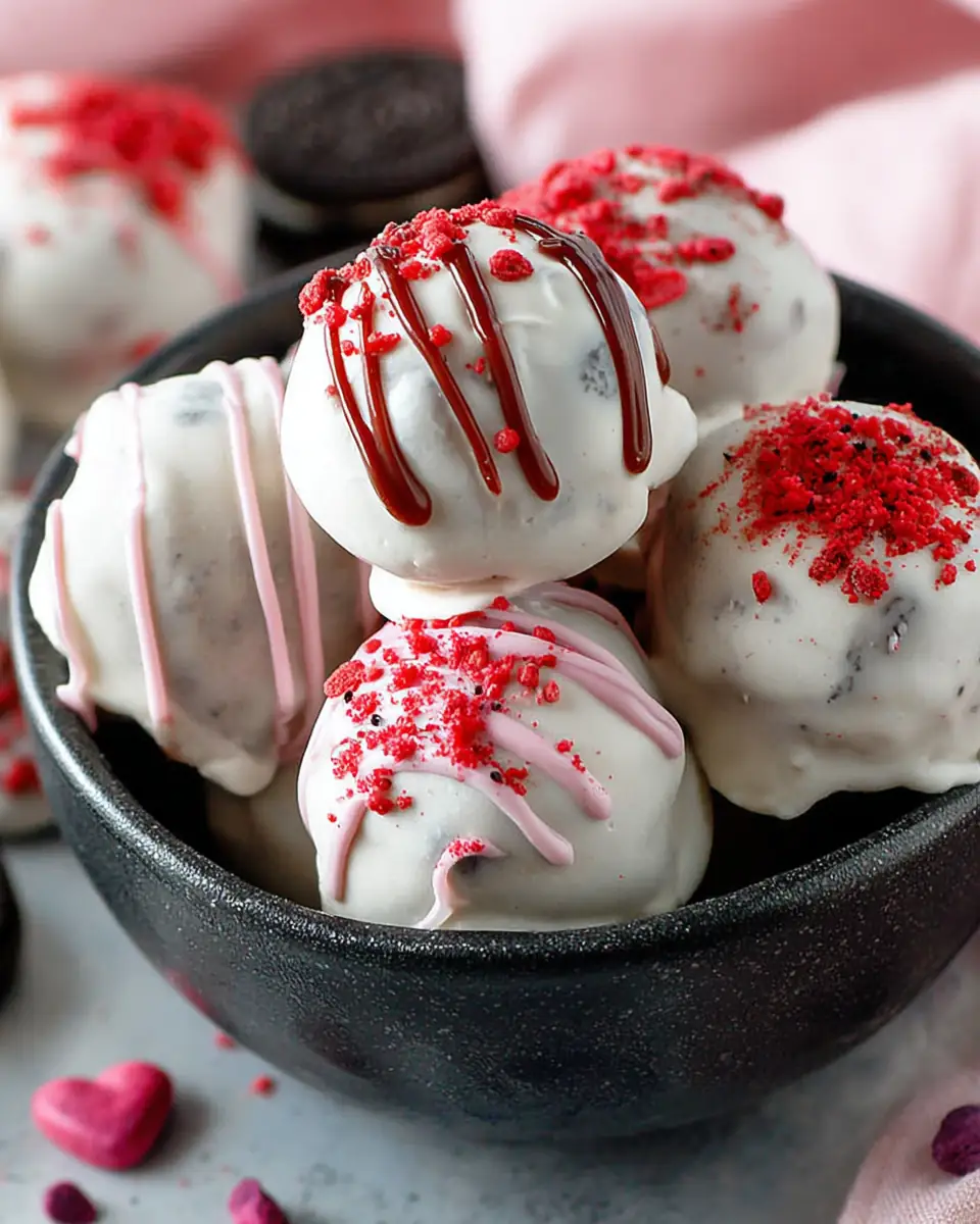 Valentine’s Day Oreo Truffles