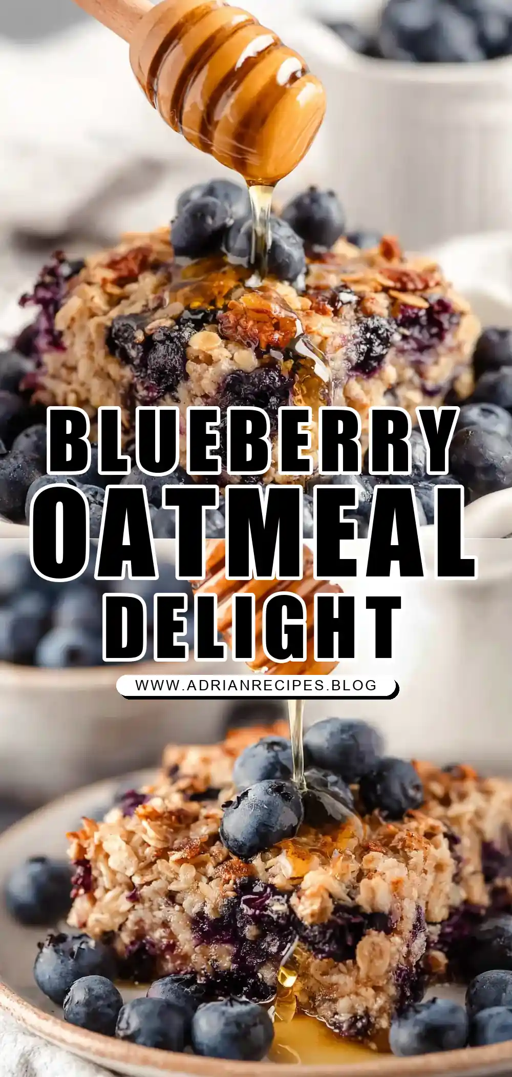 Blueberry Baked Oatmeal