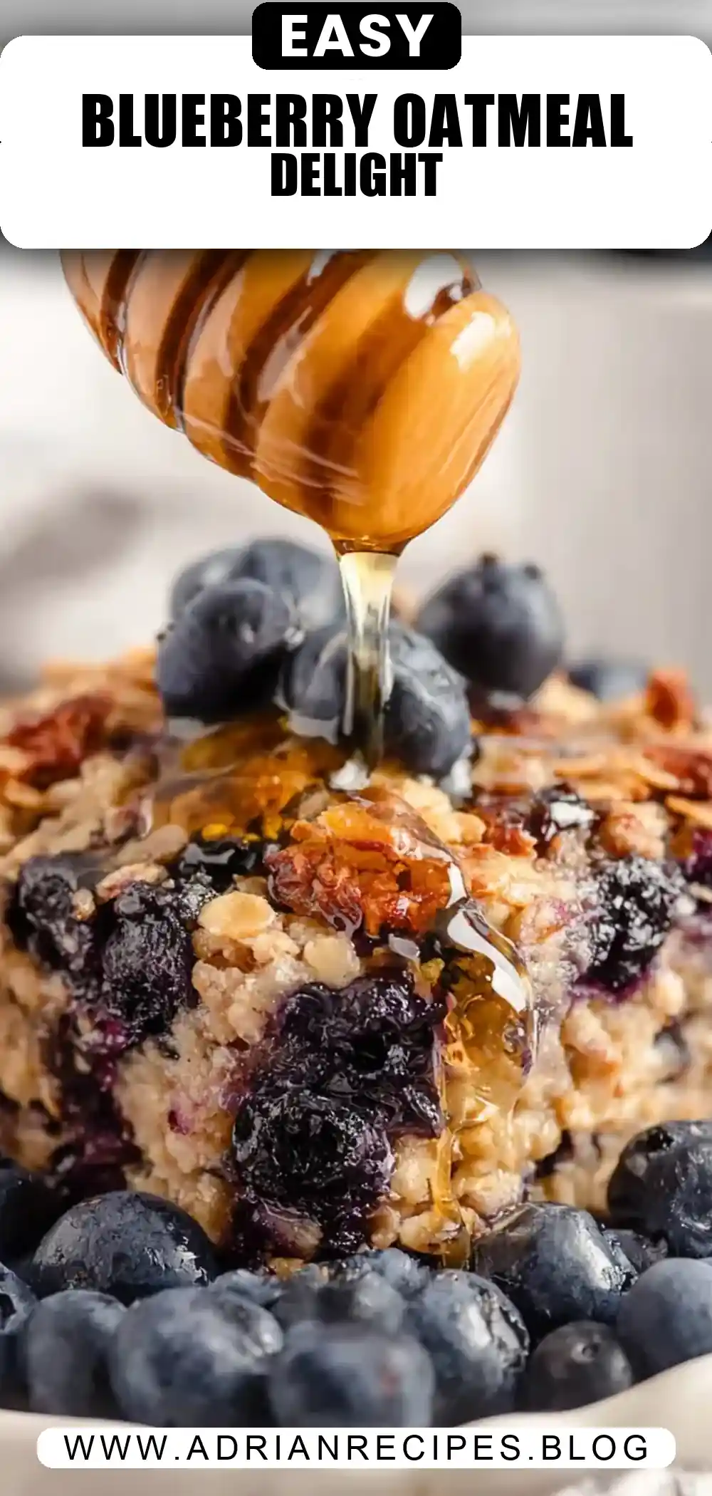 Blueberry Baked Oatmeal