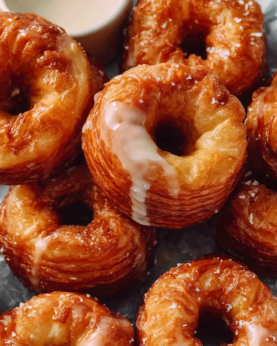 A delicious plate of Cronuts