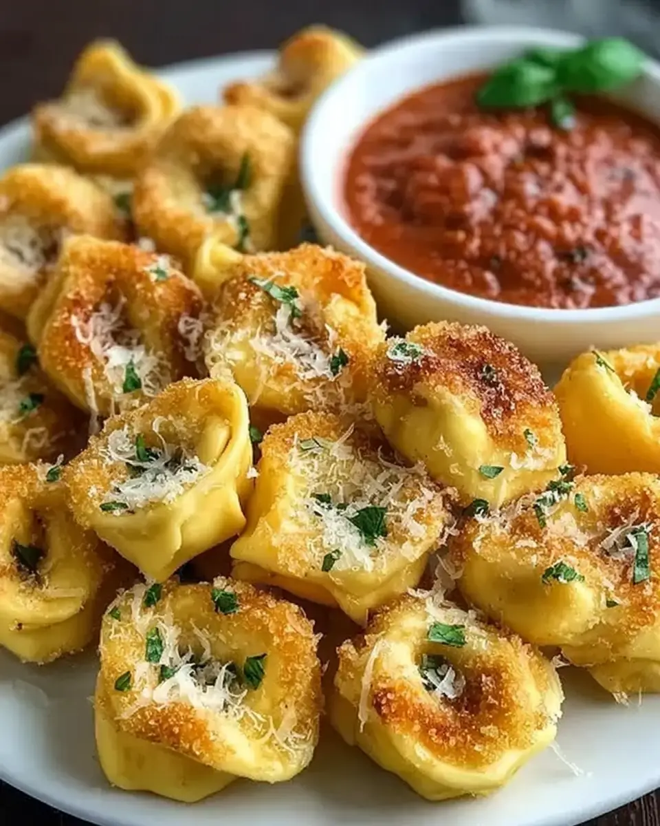 A delicious plate of DELICIOUS TORTELLINI PARTY SNACKS READY IN 30 MINUTES