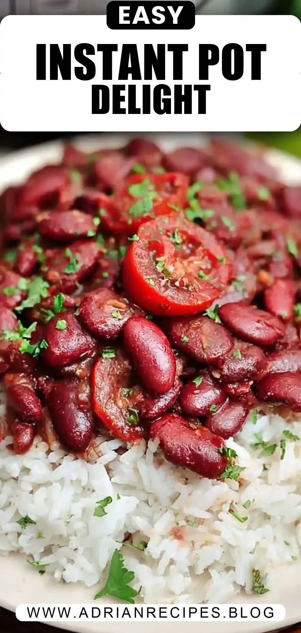 Easy Instant Pot Red Beans And Rice