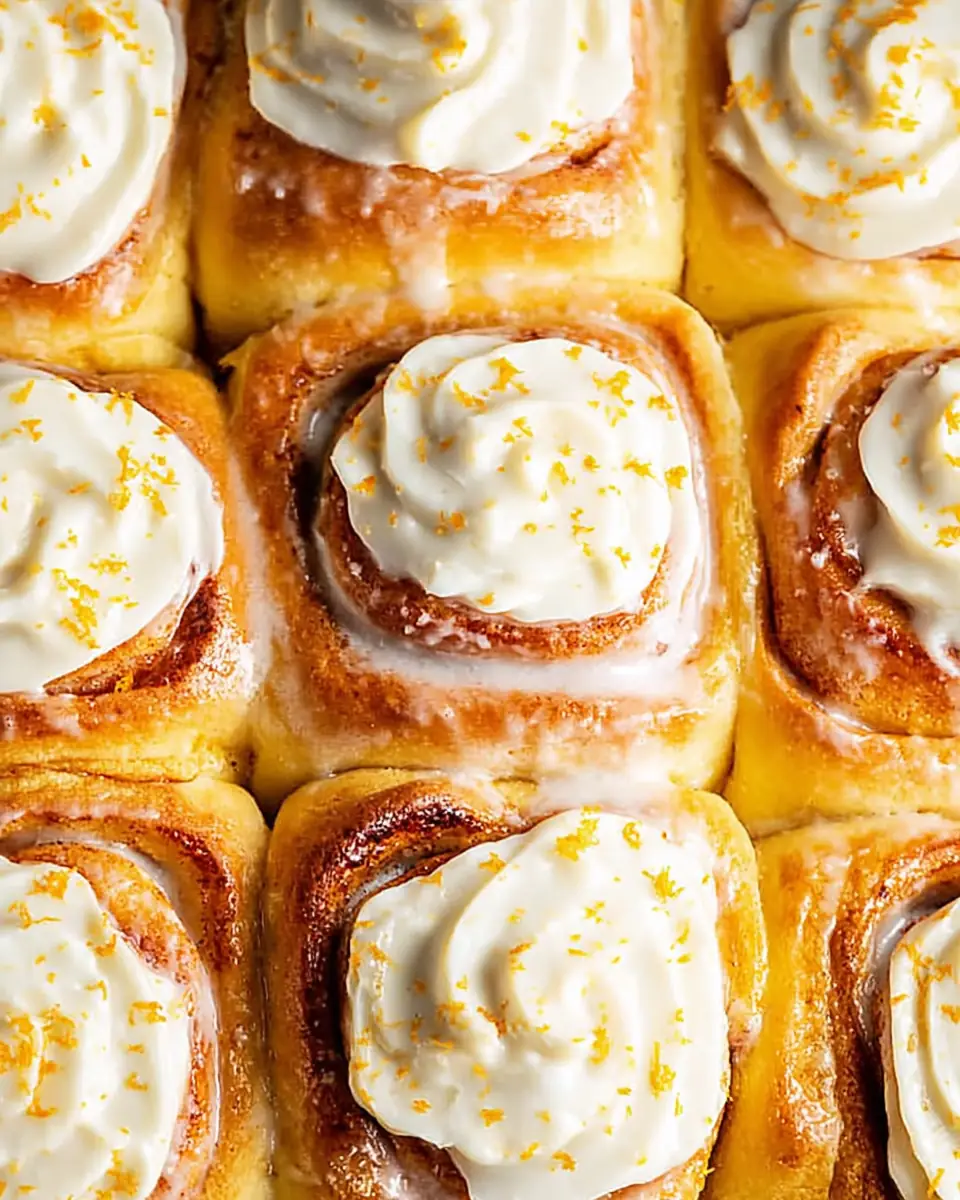 A delicious plate of Orange Rolls