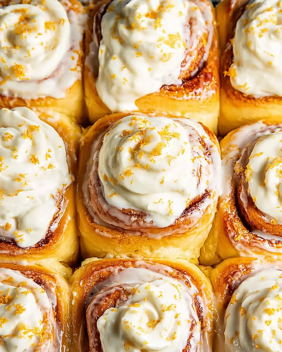 A delicious plate of Orange Rolls
