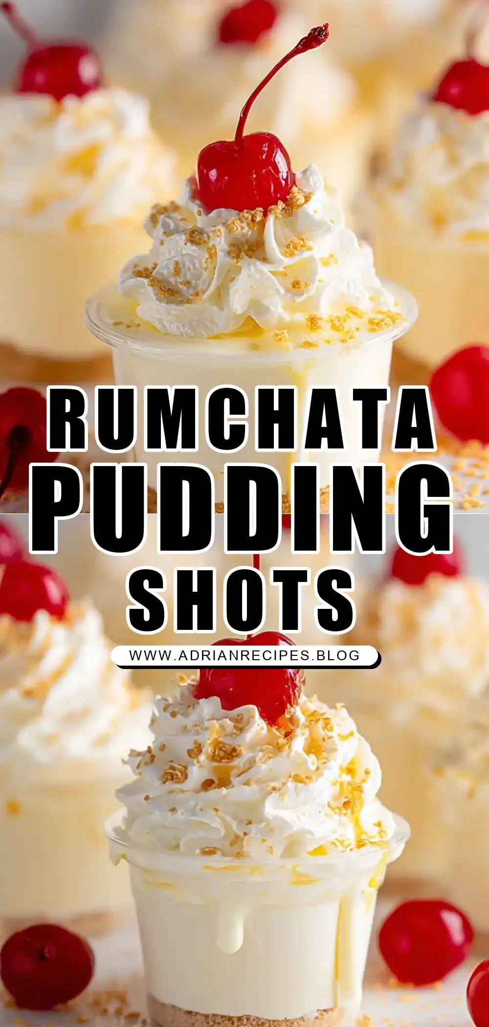 RumChata Cheesecake Pudding Shots