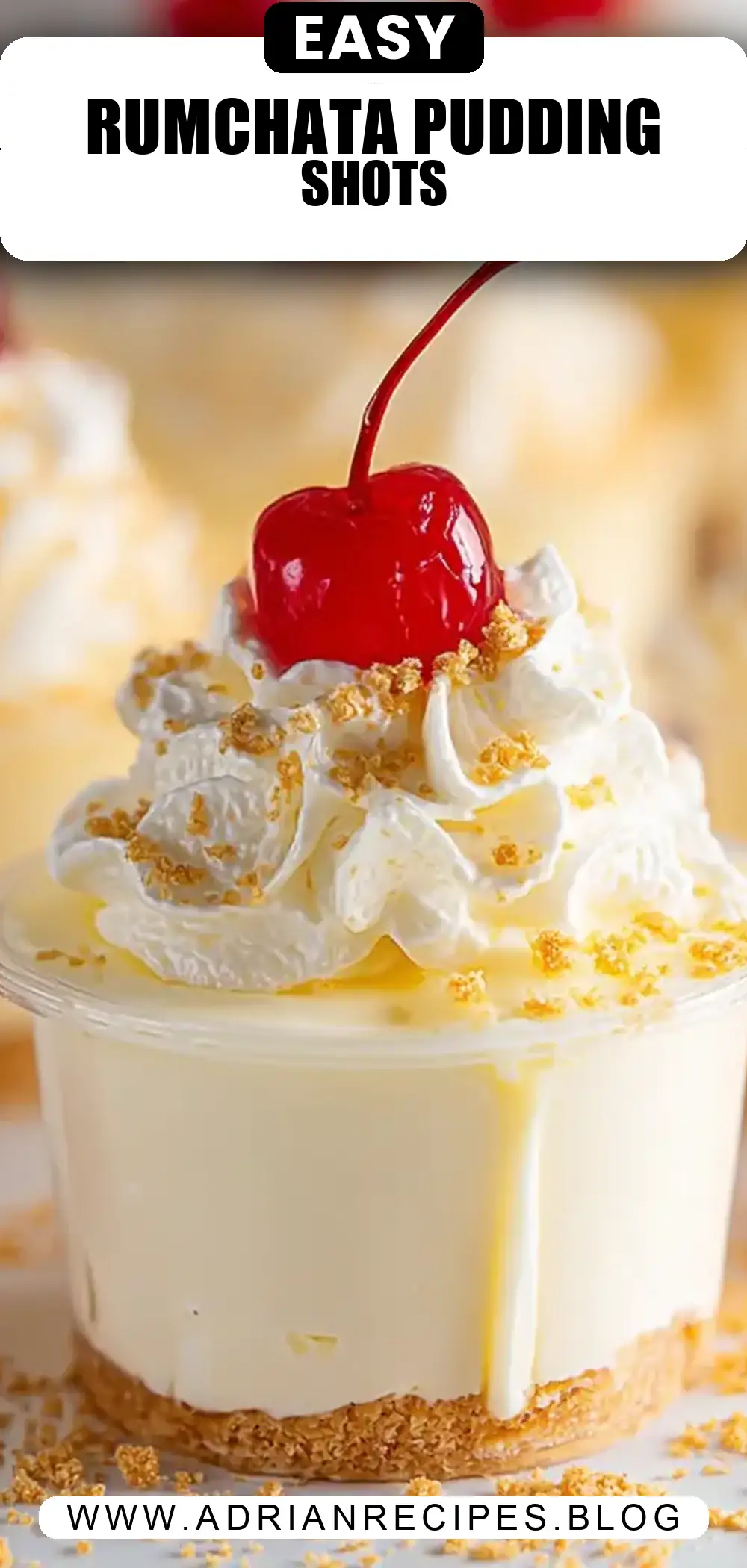 RumChata Cheesecake Pudding Shots