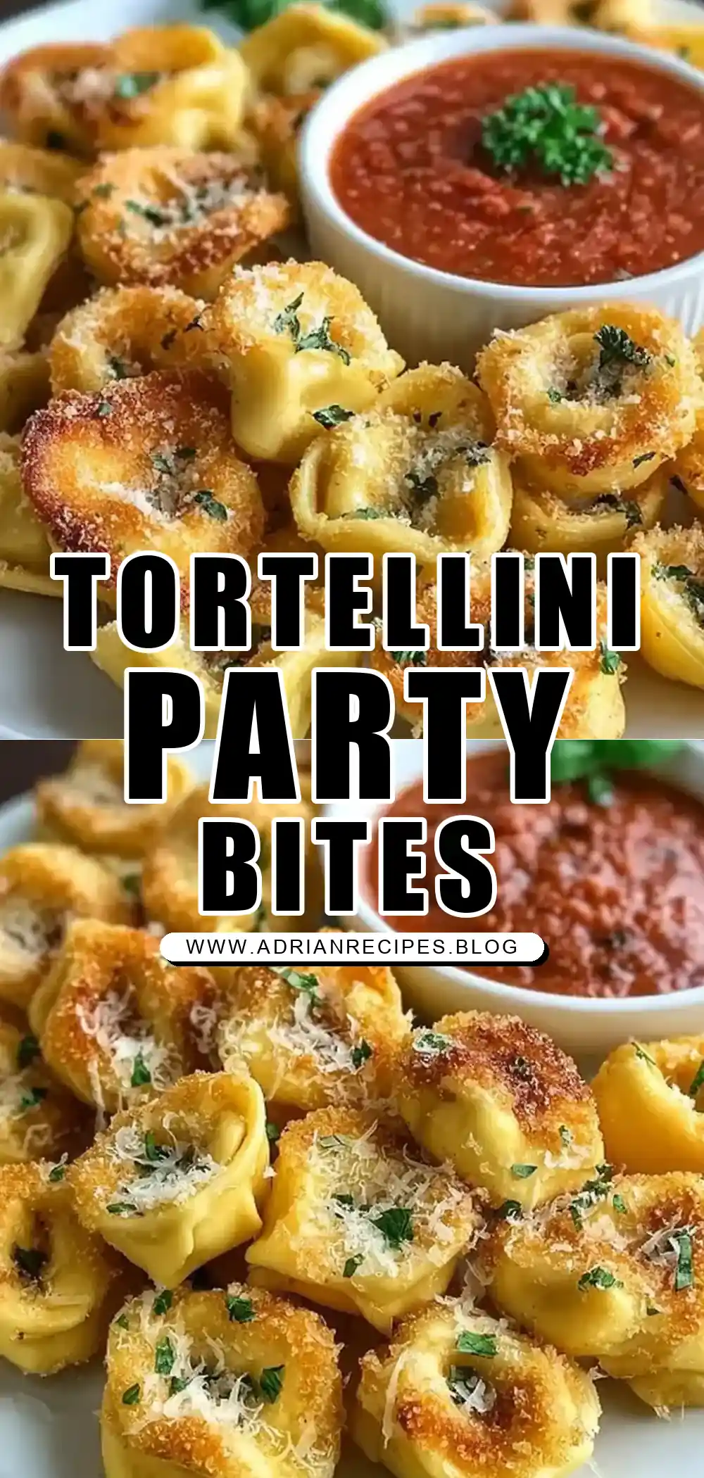 DELICIOUS TORTELLINI PARTY SNACKS READY IN 30 MINUTES