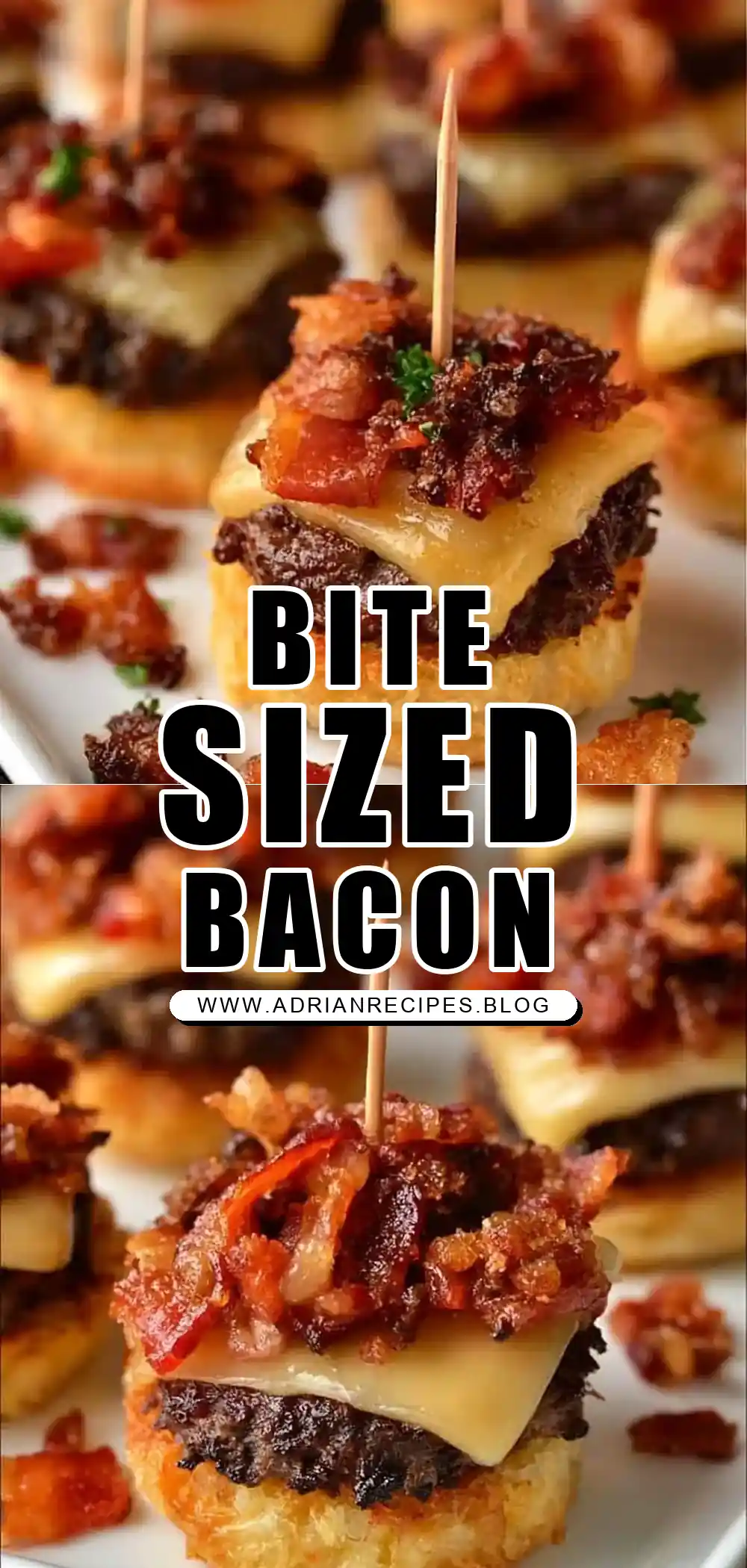 Mini Bacon Cheeseburger Bites