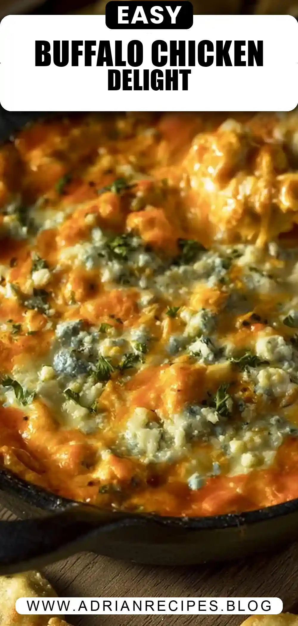 Easy Buffalo Chicken Dip Recipe