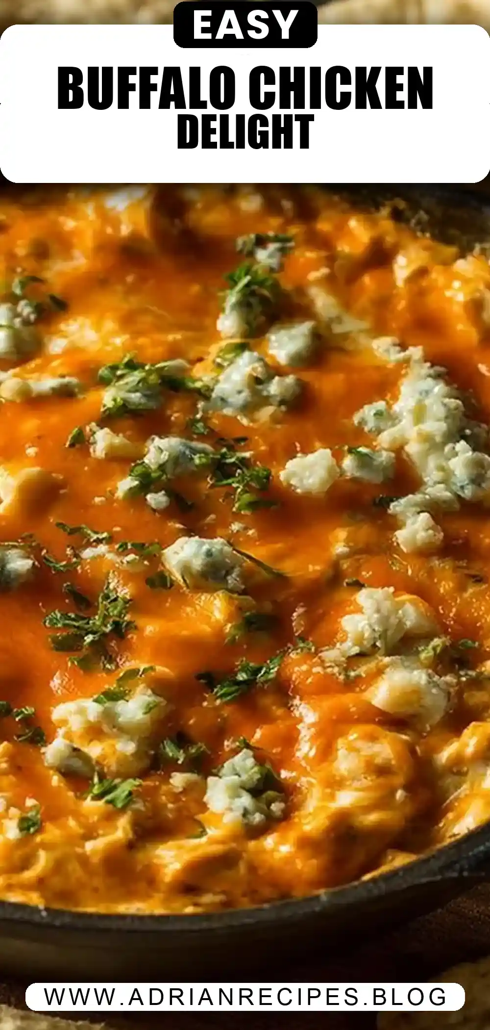Easy Buffalo Chicken Dip Recipe