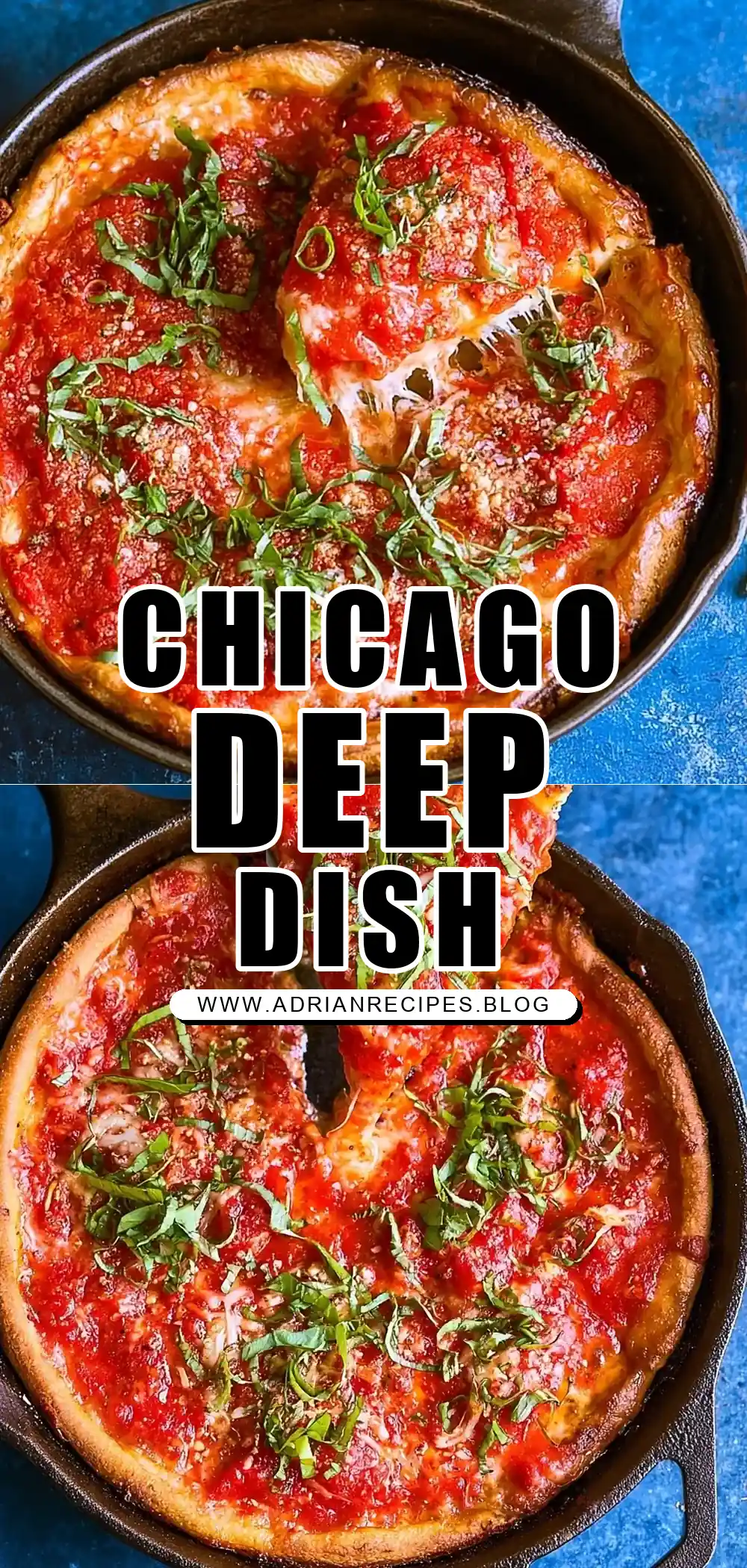 Deep Dish Chicago Style Pizza