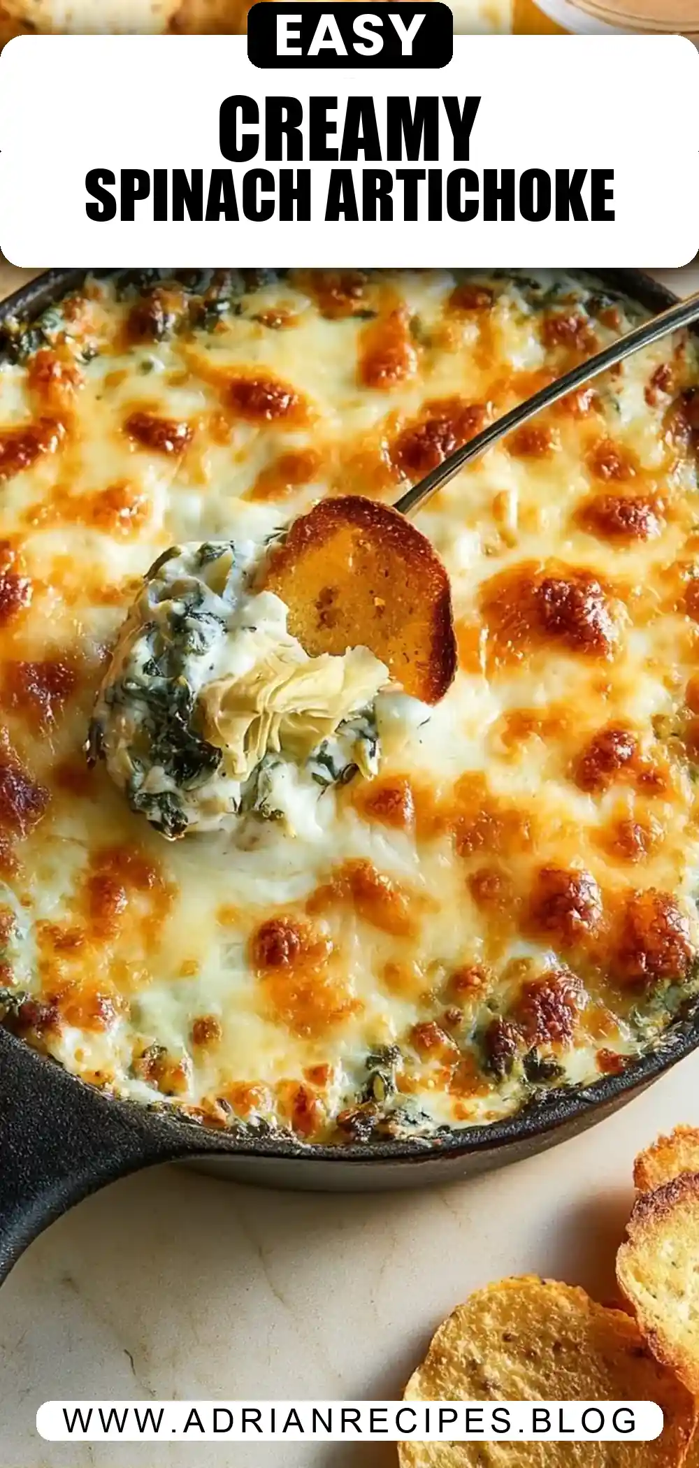 Hot Spinach and Artichoke Dip