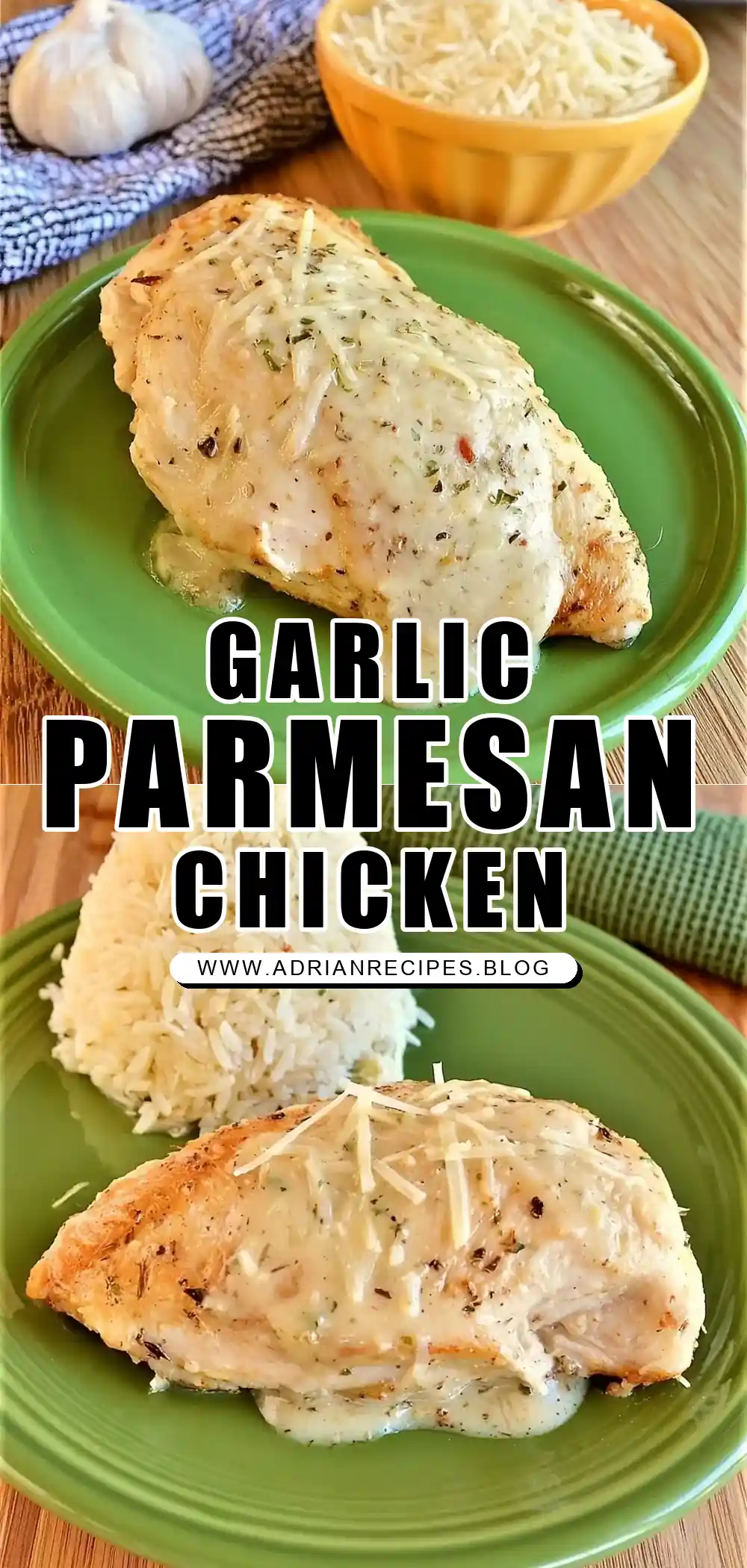 Crock Pot Garlic Parmesan Chicken