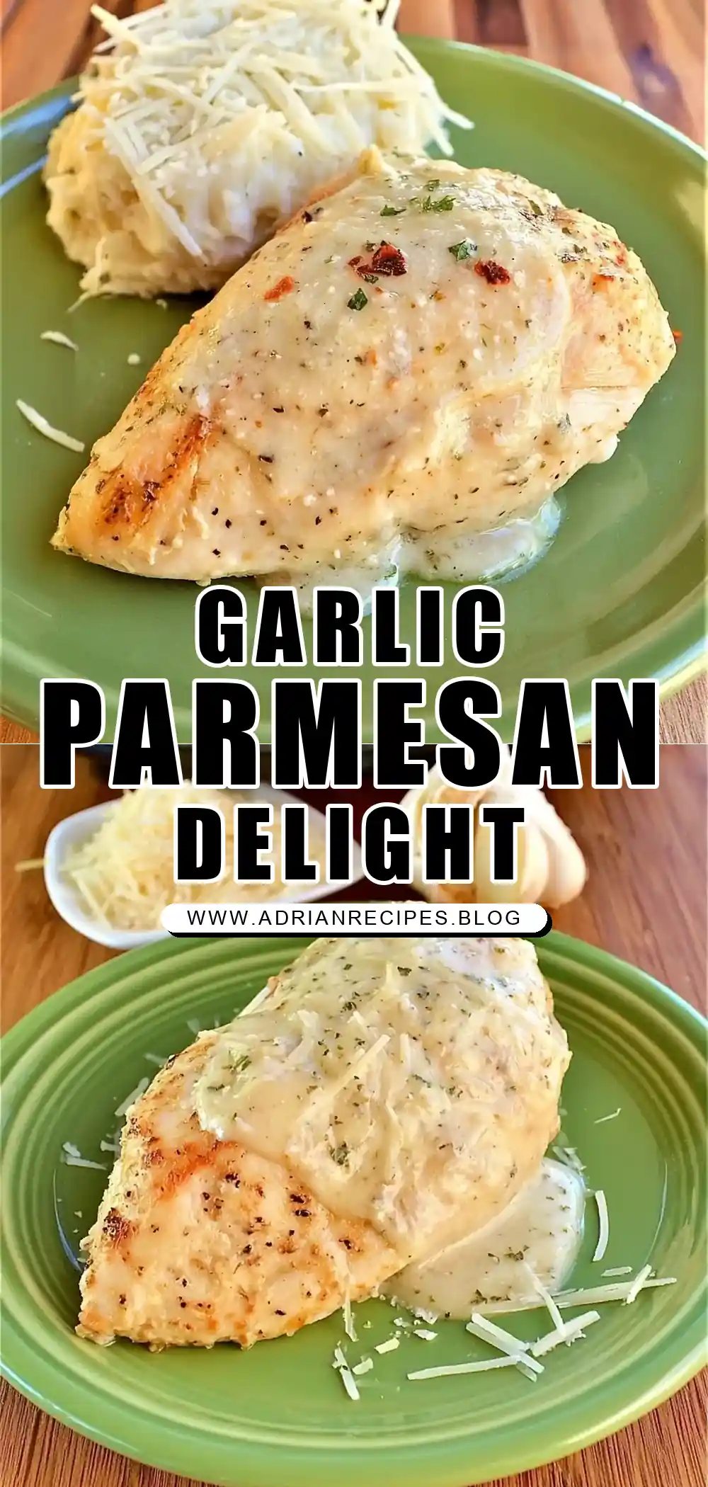Crock Pot Garlic Parmesan Chicken