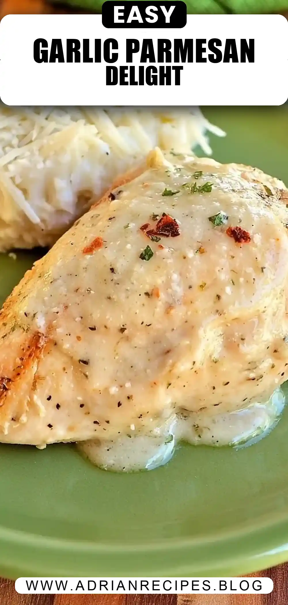 Crock Pot Garlic Parmesan Chicken