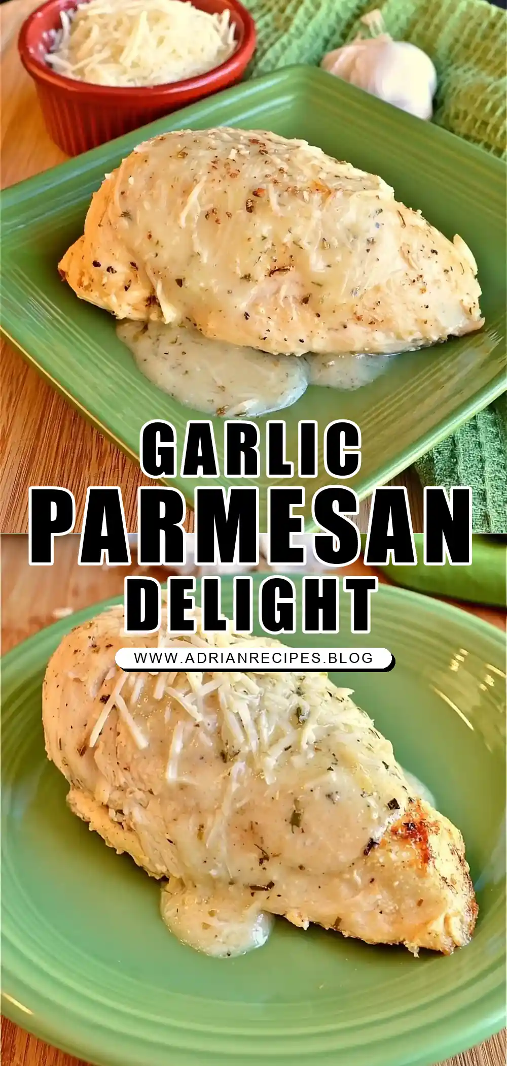 Crock Pot Garlic Parmesan Chicken