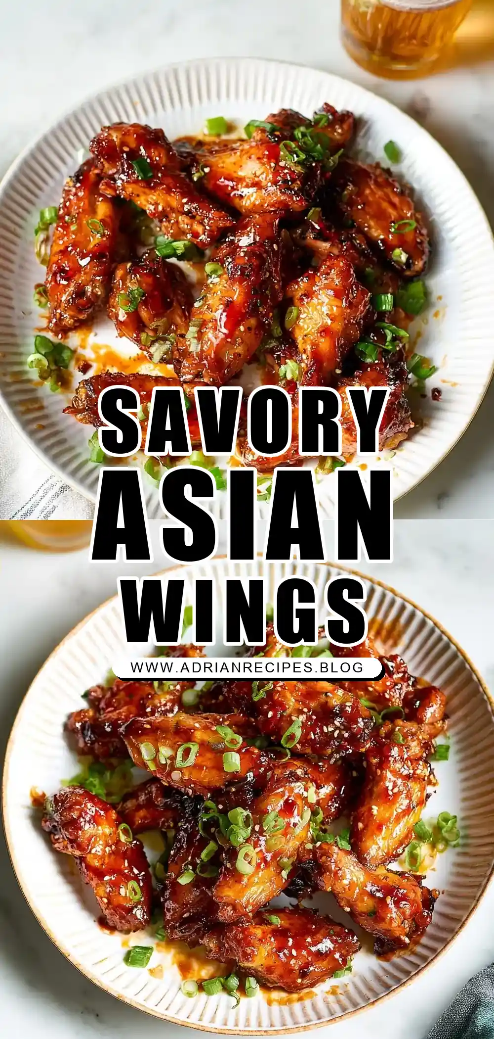 Sticky Asian Chicken Wings