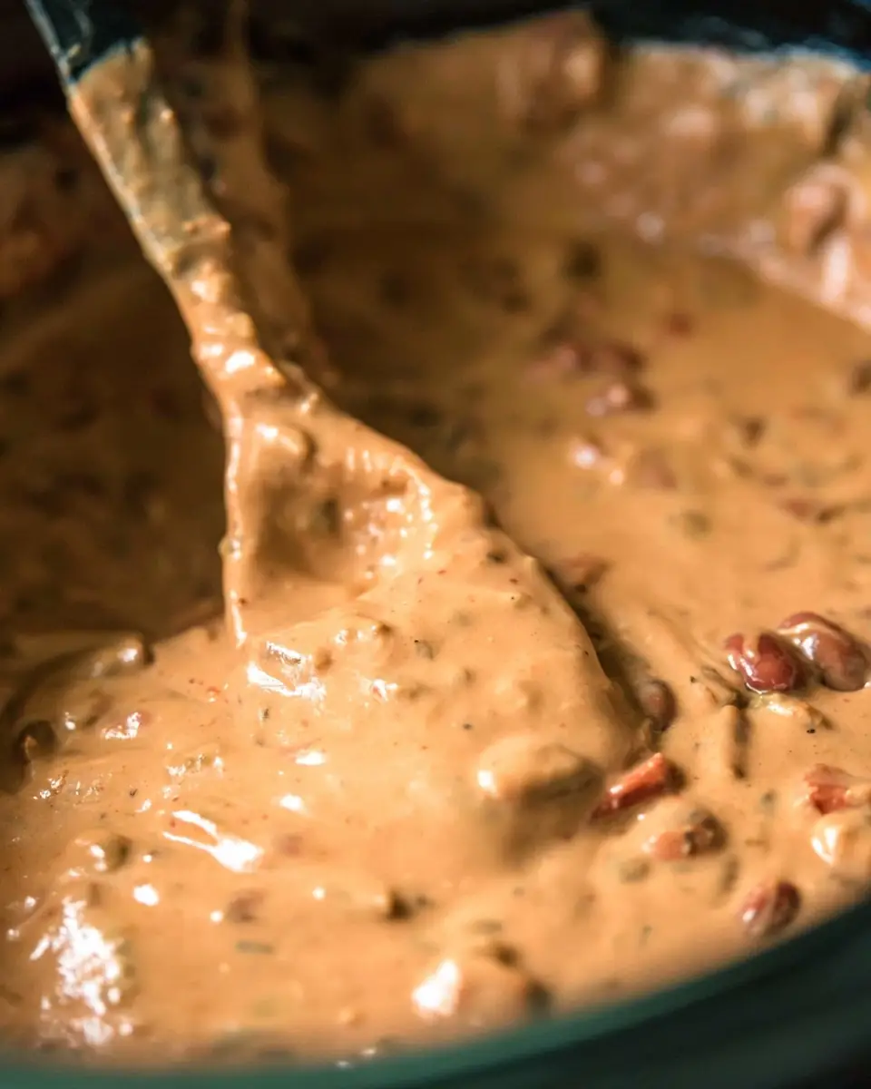 A delicious plate of The Best Slow Cooker Queso Dip