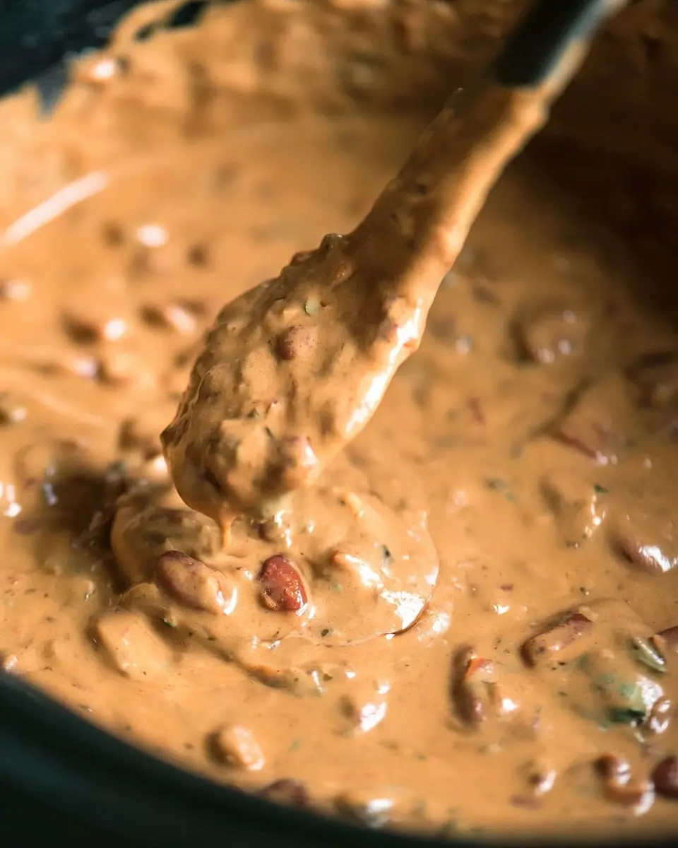 A delicious plate of The Best Slow Cooker Queso Dip
